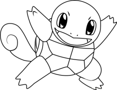 Squirtle Online Värvimine